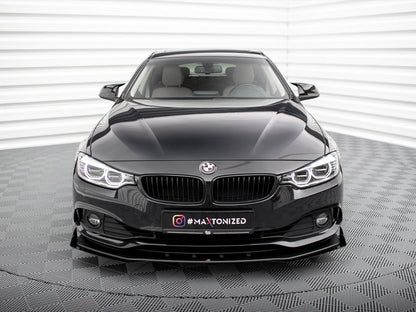 Street PRO Front Splitter + Flaps - BMW 4 Series (Gran Coupe F36)