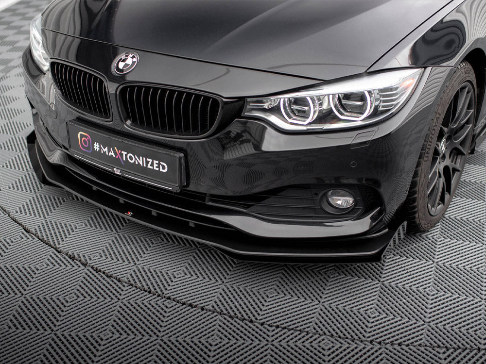 Street PRO Front Splitter + Flaps - BMW 4 Series (Gran Coupe F36)