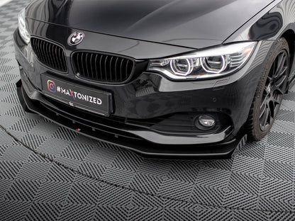Street PRO Front Splitter + Flaps - BMW 4 Series (Gran Coupe F36)