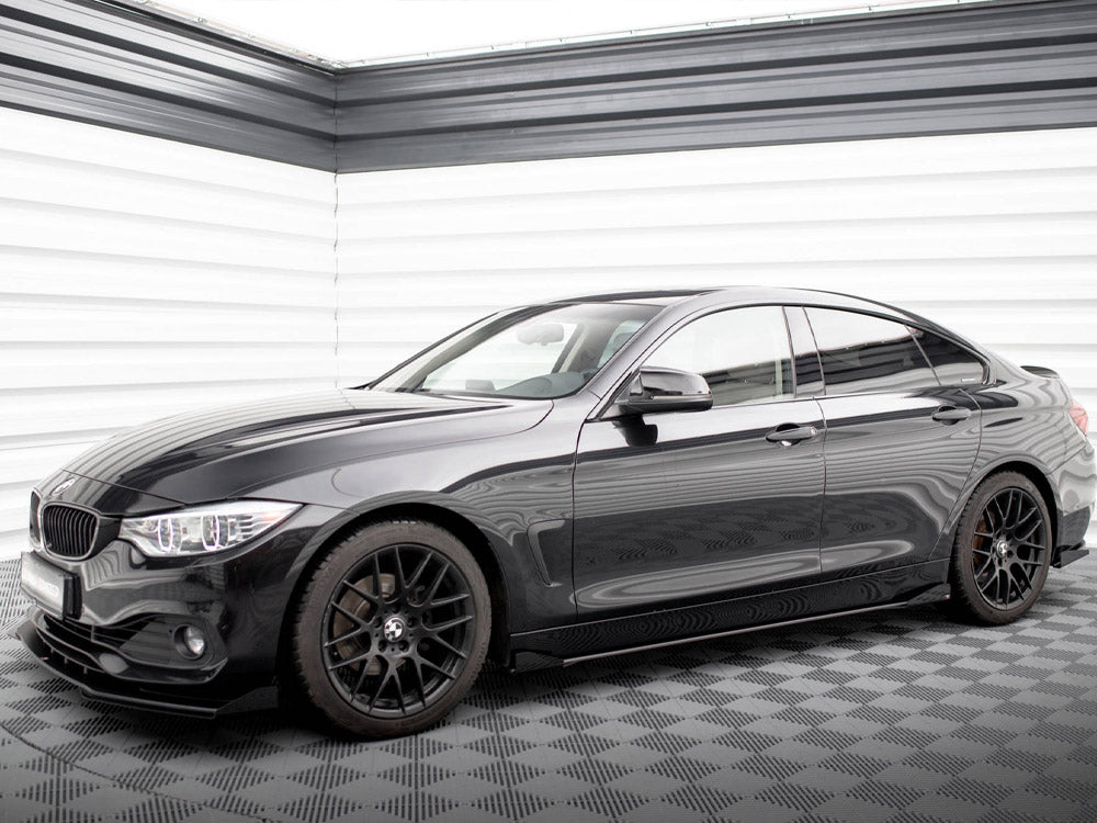 Street PRO Side Skirts Diffusers + Flaps - BMW 4 Series (Gran Coupe F36)