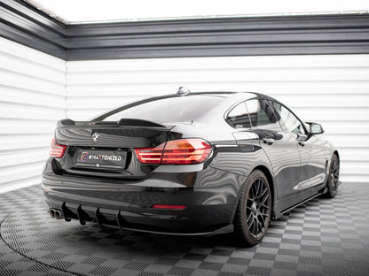 Street PRO Rear Diffuser + Flaps - BMW 4 Series (Gran Coupe F36)