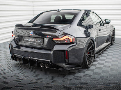 Rear Side Splitters V.3 (For Rear Valance V1) - BMW M2 G87