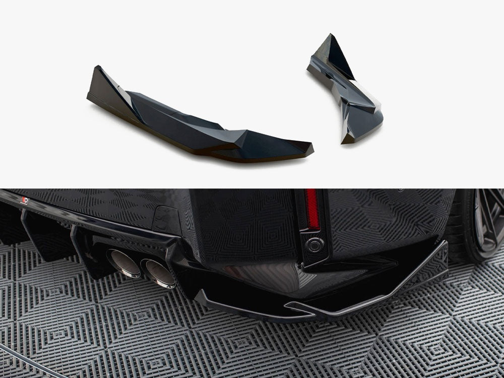 Rear Side Splitters V.4 (For Rear Valance V1) - BMW M2 G87