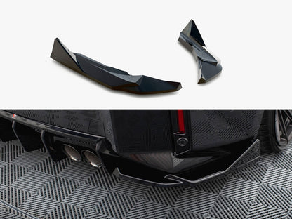 Rear Side Splitters V.4 (For Rear Valance V1) - BMW M2 G87