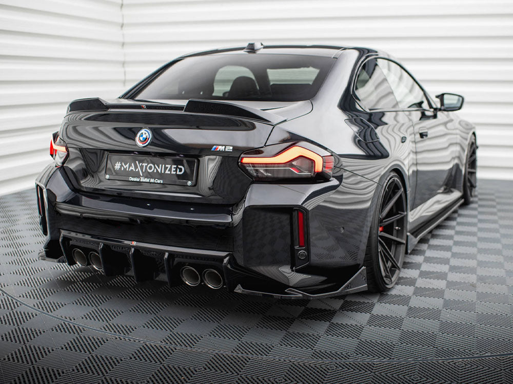 Rear Side Splitters V.4 (For Rear Valance V1) - BMW M2 G87
