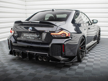Rear Side Splitters V.4 (For Rear Valance V1) - BMW M2 G87