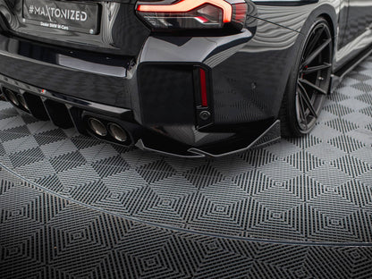 Rear Side Splitters V.6 (For Rear Valance V2) - BMW M2 G87