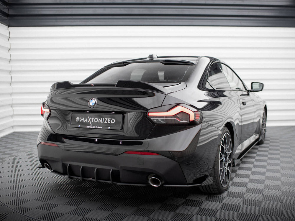 Street Pro Rear Side Splitters + Flaps - BMW 2 Series (Coupe G42)