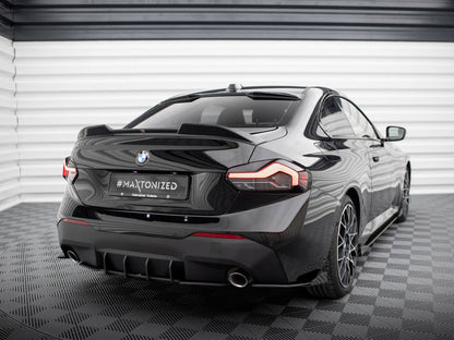 Street Pro Rear Side Splitters + Flaps - BMW 2 Series (Coupe G42)
