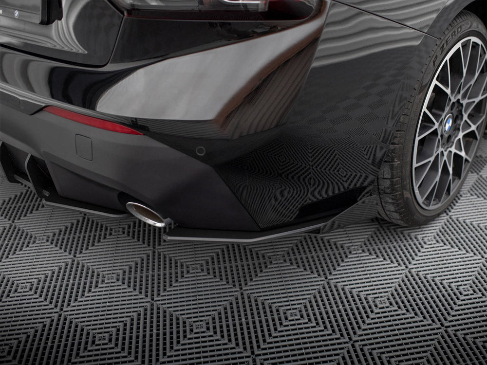 Street Pro Rear Side Splitters + Flaps - BMW 2 Series (Coupe G42)