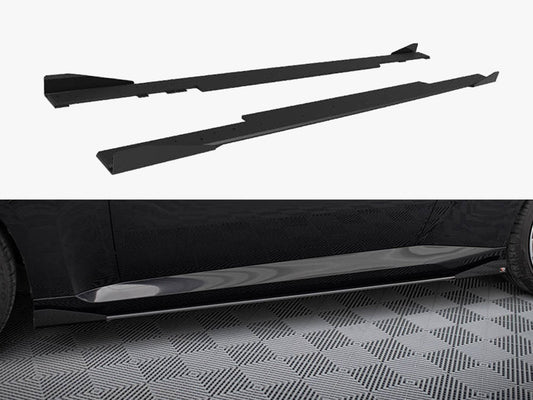 Street PRO Side Skirts Diffusers + Flaps - BMW 2 Series (Coupe G42)