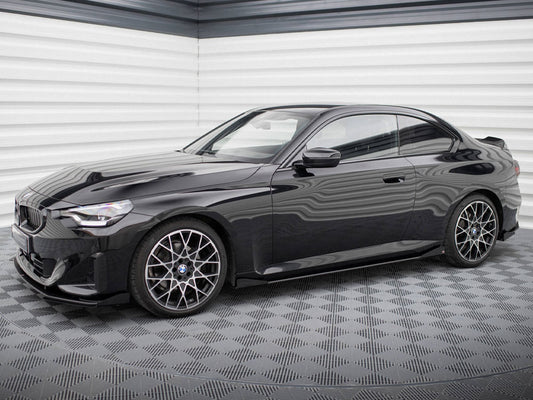 Street PRO Side Skirts Diffusers + Flaps - BMW 2 Series (Coupe G42)