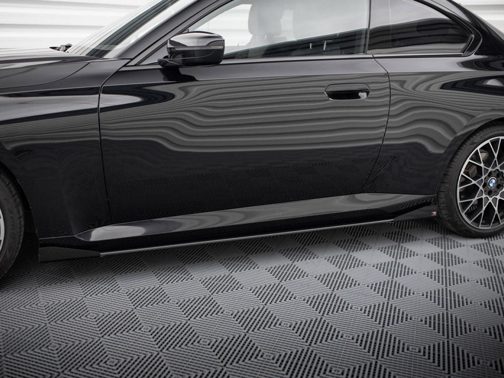 Street PRO Side Skirts Diffusers + Flaps - BMW 2 Series (Coupe G42)