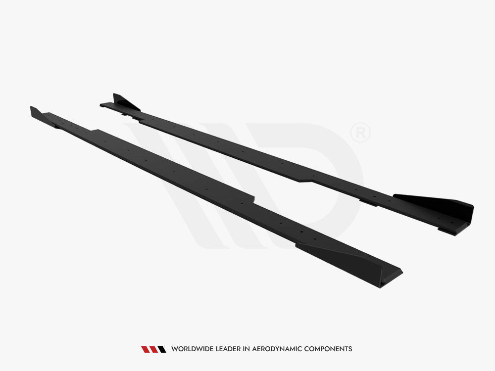 Street PRO Side Skirts Diffusers + Flaps - BMW 2 Series (Coupe G42)