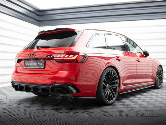 Rear Side Splitters - Audi RS4 B9 / B9 Facelift