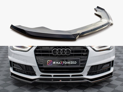 Front Splitter V.2 - Audi A4 Competition B8 Facelift