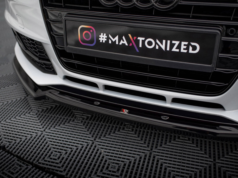 Front Splitter V.2 - Audi A4 Competition B8 Facelift