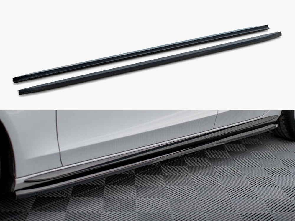 Side Skirts Diffusers V.3 - Audi A4 / A4 S Line / S4 B8