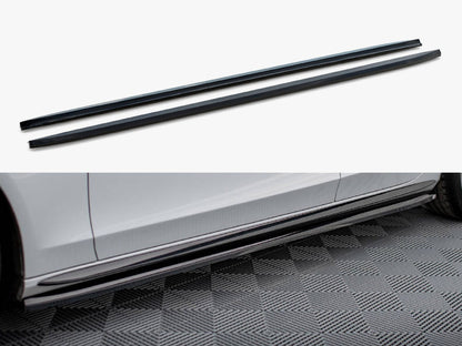 Side Skirts Diffusers V.3 - Audi A4 / A4 S Line / S4 B8