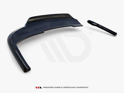 Central Rear Splitter (Vertical Bars) - Audi A4 Competition B8 Facelift