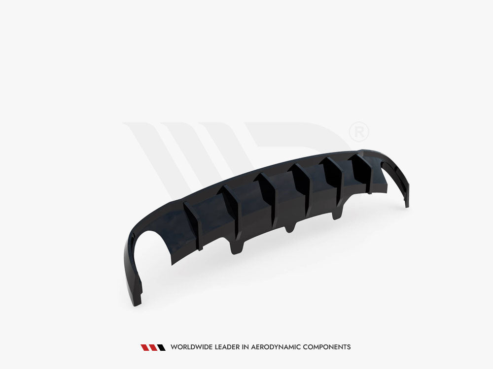 Rear Valance - Audi A6 Sedan / Avant C7 (Version with single exhausts on both sides)