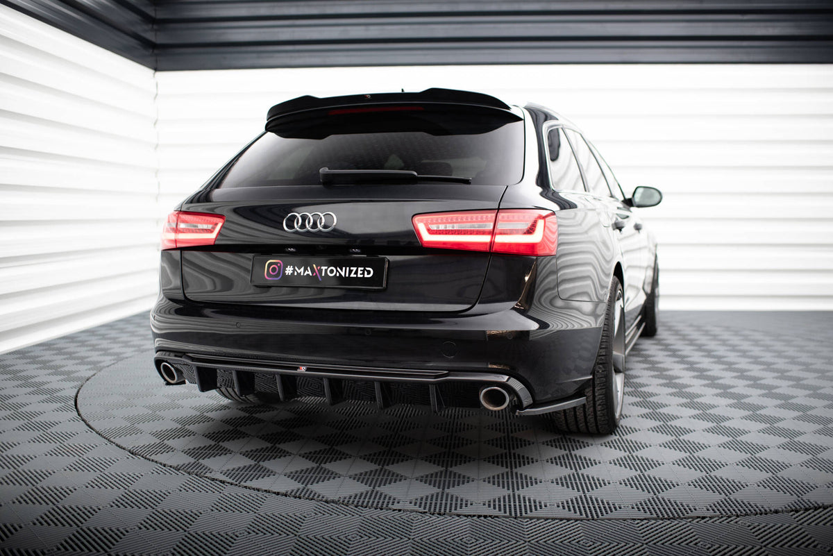 Rear Valance - Audi A6 Sedan / Avant C7 (Version with single exhausts on both sides)