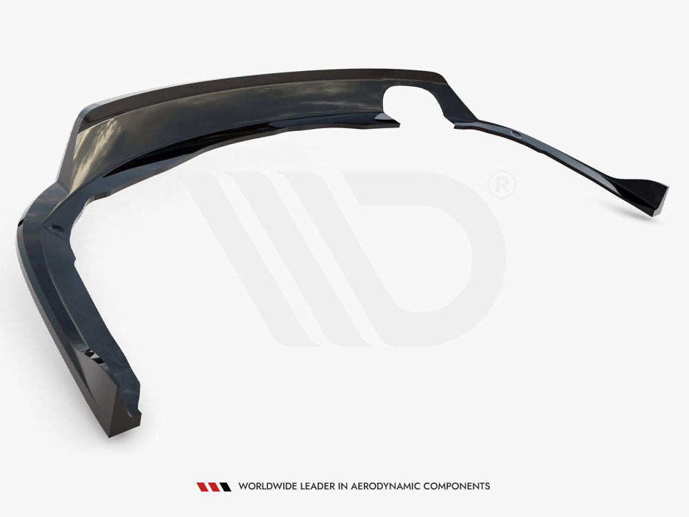 Central Rear Splitter (Vertical Bars) - BMW 4 Series (Coupe / Gran Coupe / Cabrio M-Pack F32 / F36 / F33)