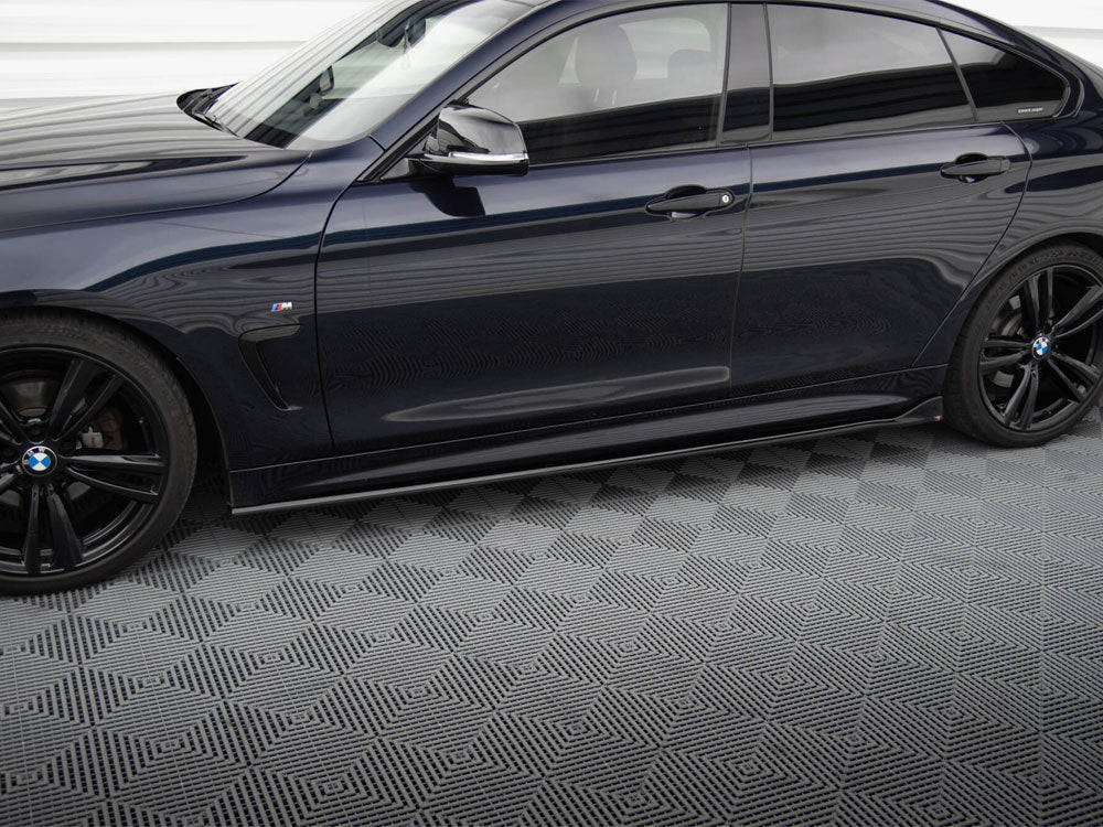 Side Skirts Diffusers V.3 - BMW 4 Series (Coupe / Gran Coupe / Cabrio M-Pack F32 / F36 / F33)