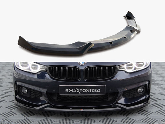 Front Splitter V.5 - BMW 4 Series (Coupe / Gran Coupe / Cabrio M-Pack F32 / F36 / F33)