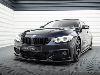 Front Splitter V.5 - BMW 4 Series (Coupe / Gran Coupe / Cabrio M-Pack F32 / F36 / F33)