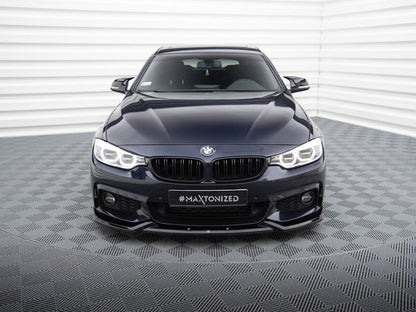 Front Splitter V.5 - BMW 4 Series (Coupe / Gran Coupe / Cabrio M-Pack F32 / F36 / F33)
