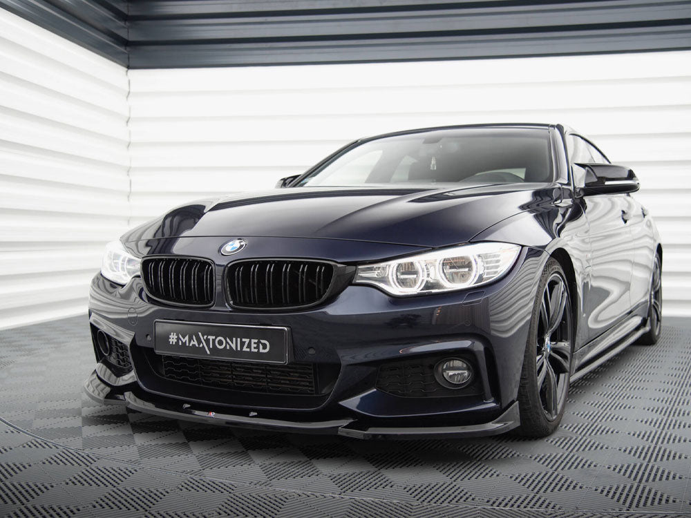 Front Splitter V.6 - BMW 4 Series (Coupe / Gran Coupe / Cabrio M-Pack F32 / F36 / F33)
