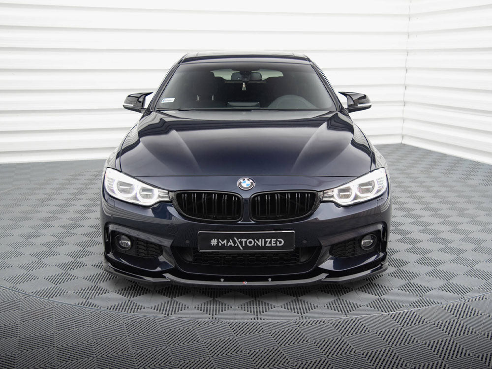 Front Splitter V.6 - BMW 4 Series (Coupe / Gran Coupe / Cabrio M-Pack F32 / F36 / F33)
