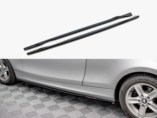 Side Skirts Diffusers V2 - BMW 1 Series E81 (Facelift)