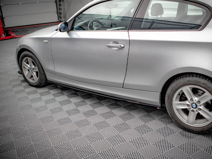 Side Skirts Diffusers V2 - BMW 1 Series E81 (Facelift)