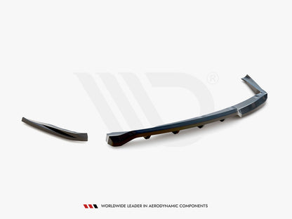 Central Rear Splitter (Vertical Bars) - BMW 1 Series (M-Pack E87 Facelift)