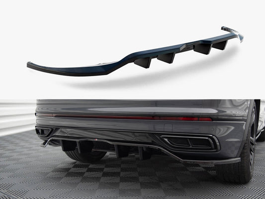 Rear Splitter (Vertical Bars) - Volkswagen Tiguan R-Line Mk2 Facelift