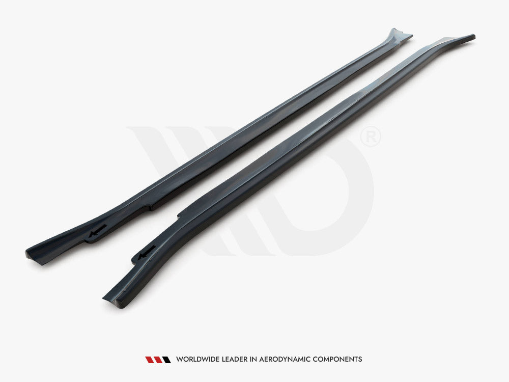 Side Skirts Diffusers - BMW X5 E70 (Facelift M Sport)