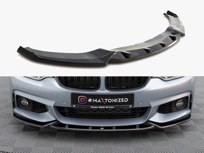 Front Splitter V.3 - BMW 4 Series (Coupe / Gran Coupe / Cabrio M-Pack F32 / F36 / F33)
