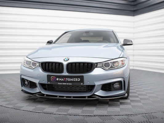 Front Splitter V.3 - BMW 4 Series (Coupe / Gran Coupe / Cabrio M-Pack F32 / F36 / F33)