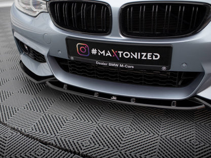 Front Splitter V.3 - BMW 4 Series (Coupe / Gran Coupe / Cabrio M-Pack F32 / F36 / F33)