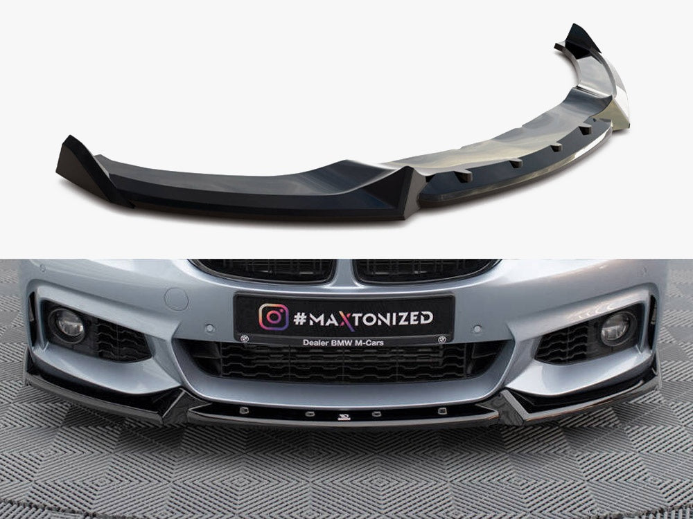 Front Splitter V.4 - BMW 4 Series (Coupe / Gran Coupe / Cabrio M-Pack F32 / F36 / F33)