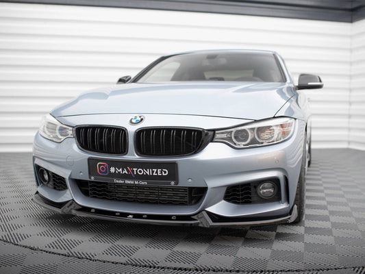 Front Splitter V.4 - BMW 4 Series (Coupe / Gran Coupe / Cabrio M-Pack F32 / F36 / F33)