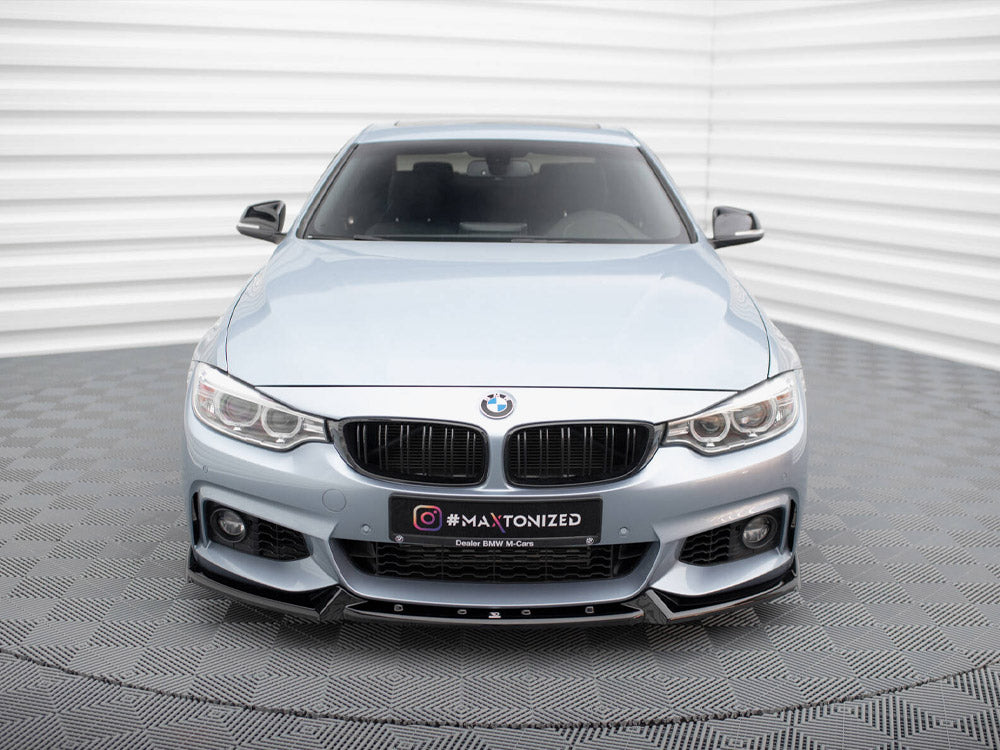 Front Splitter V.4 - BMW 4 Series (Coupe / Gran Coupe / Cabrio M-Pack F32 / F36 / F33)