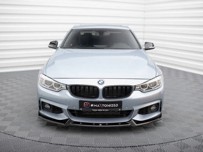 Front Splitter V.4 - BMW 4 Series (Coupe / Gran Coupe / Cabrio M-Pack F32 / F36 / F33)