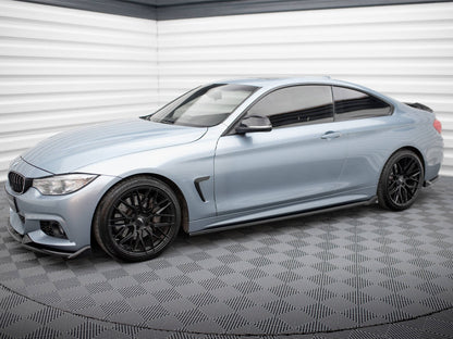 Side Skirts Diffusers V2 - BMW 4 Series (Coupe / Gran Coupe / Cabrio M-Pack F32 / F36 / F33)