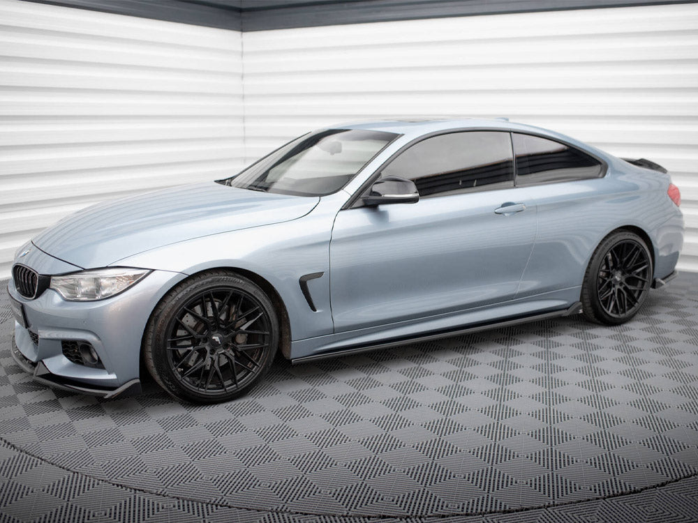 Side Skirts Diffusers V2 - BMW 4 Series (Coupe / Gran Coupe / Cabrio M-Pack F32 / F36 / F33)