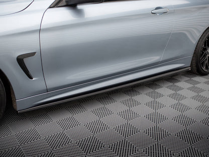Side Skirts Diffusers V.3 - BMW 4 Series (Coupe / Gran Coupe / Cabrio M Sport F32 / F36 / F33)
