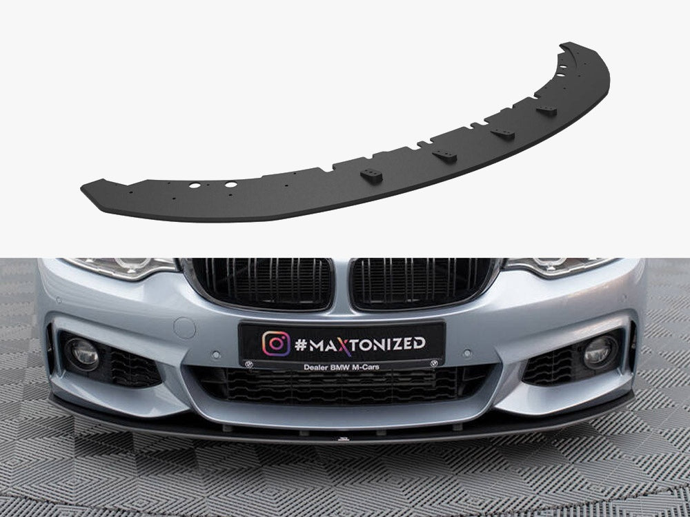Street PRO Front Splitter - BMW 4 Series (Coupe / Gran Coupe / Cabrio M-Pack F32 / F36 / F33)