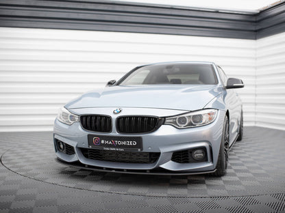 Street PRO Front Splitter - BMW 4 Series (Coupe / Gran Coupe / Cabrio M-Pack F32 / F36 / F33)
